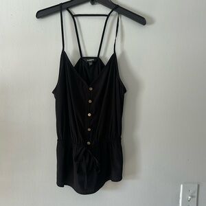 NWOT Black Express sleeveless cami top